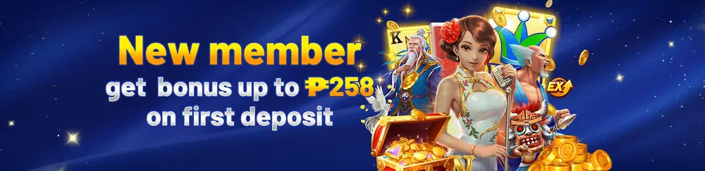 uujl00 casino new member bonus get P258 on first deposit!