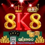 8k8 casino logo