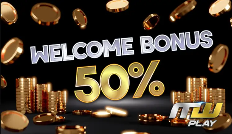 welcome bonus 50%