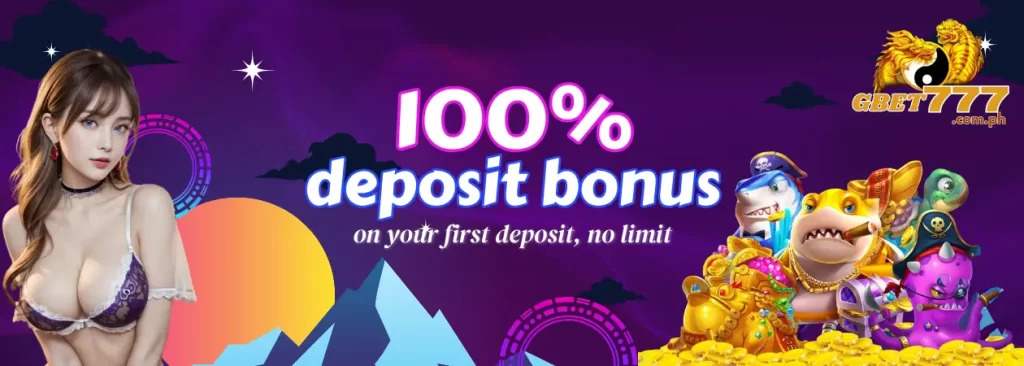 100% Deposit Bonus